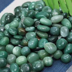 TEMU 100g/pcn 자연적인 녹색 아벤트루린을 사용한 돌, 집 장식, 수족관, 꽃병, 화분, 채우기 돌, 꽃병 채우기