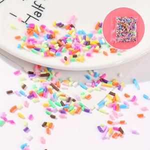 TEMU 10G/0.35Orz 가방 레진 폴리머 클레이 글리터 스프링클 DIY 장식, 귀여운 과일 모양 폴리머 클레이 슬라이스, DIY 네일 아트 및 보석 제조, 점, 눈, 하트, 달 및 별, 케이크, 스프링클