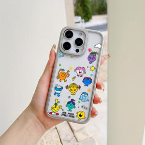 TEMU 아이폰 16 15 14 11 프로 맥스 X XR XS MAX 8 7 플러스용 귀여운 만화 몬스터 창의적인 휴대폰 케이스, 고급 투명 소프트 백 커버
