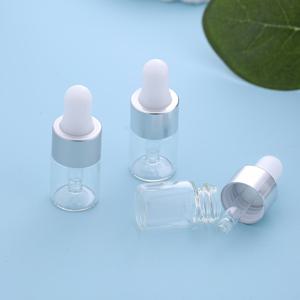 TEMU 3pcs 2ml 클리어 미니 유리 드로퍼 병 작은 유리 눈 드로퍼가 있는 에센셜 오일 샘플 여행용