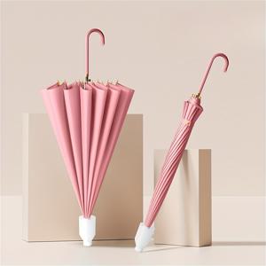 TEMU 원피스 세트, 16립 보호 커버, 튼튼하고 스타일리시한 곡선 핸들 - 내구성 강한 유리섬유 프레임, 수동 개폐식, 남녀 공용, 친구에게 주기 좋은 최고의 선물