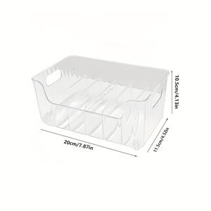 TEMU 1pc 조절 가능한 다중 컴파트먼트 스파이스 오리진라이저 - 내구성 있는 PP 소재, 트라페조이드 개방형으로 설치할 필요가 없는 주방 보관 랙, 병, 유기, 조미료, 스파이스 랙, 주방용 카운터탑 및 냉장고 오리진라이저, 공간 절약형 카운터탑 오리진라이저, 현대적인 주방 용품, Easygrip 핸들