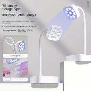 TEMU LED 라이트 - 휴대용, 충전식 / 버튼 작동, 30초 속건 젤 네일 애플리케이션용 LED 램프|젤네일