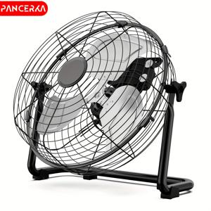 TEMU 판체르카 헤비듀티 상업용/가정용 바닥 팬 - 78.7인치 넓은 범위 커버리지, 4단 속도 조절 (낮음~높음), 최대 130° 틸트 가능, 강력한 공기 흐름 - 창고, 사무실, 기숙사, 차고용 - 견고한 금속 구조 - 냉각, 작업장, 이벤트에 이상적, 튼튼한 휴대용 디자인|서큘레이터선풍기|에어컨선풍기