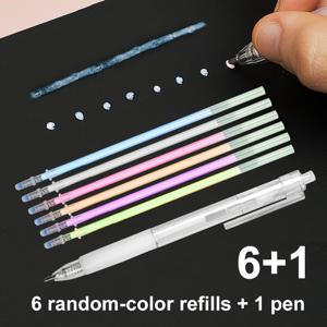 TEMU 6개 리필 + 1개 도트 글루펜, 스크랩북용 양면 접착제, DIY, 스티커 및 레진 공예 장식 도구