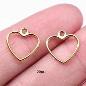 TEMU 20개 공백 심장 모양의 매듭 - 14x13mm 주석 합금 매듭 DIY 보석 만들기, 팔찌 및 목걸이, 귀여운 심장 매듭, 보석 만들기 용품, DIY 보석 액세서리, 재미있는 디자인, 내구성 매듭