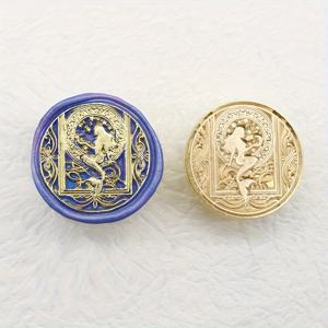 TEMU 1pc 30mm 별빛 동물 왁스 밀봉 스탬프 - 토끼, 백조, 고양이 및 별빛 하늘 디자인으로 결혼식 초대장, 편지 및 공예용 라운드 금속 밀봉 스탬프, 왁스 밀봉 스탬프, 결혼식 초대장 액세서리, 우아한 공예 액세서리, 세밀한 공예 기술