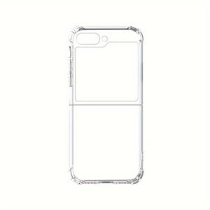 TEMU 삼성 갤럭시 Z Fold6 Z Fold5 Z Fold4 Z Fold3 Z Flip6 Z Flip5 Z Flip4 Z Flip3 휴대폰 케이스 DIY 패턴 커스터마이징 4구석 보호 투명 생일 선물 휴일 선물 보호 커버