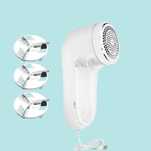 TEMU 【홈 릴랙세이션】 USB 전원 패브릭 셰이버 & 린트 리무버 - 배터리 필요 없음, 옷, 스웨터, 코트, 소파, 커튼용 자동 작동 - 화이트, 핑크, 그린 색상, 옷용 린트 리무버