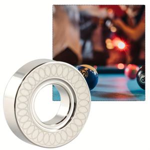 TEMU 빌리어드 로드 무게 링 - 풀 및 스누커 큐용 스테인레스 스틸 교체 링, 1.0-1.8mm 샤프트에 맞춰서, 정밀한 마킹, 빌리어드 액세서리
