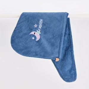 TEMU 1pc 빨리 마르는 헤어 타월 랩 캡 - 마이크로파이버 샤워 캡, 단일 반다나 디자인, 라이크라(스판덱스) 소재, 산호 양털 원단, 여성용 헤어 드라이잉 캡
