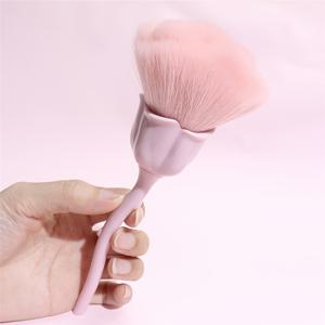 TEMU 로즈 블러쉬 브러쉬 슈퍼 라지 페이스 파우더 메이크업 브러쉬 파우더용 가부키 브러쉬 화장품 네일 더스트 브러쉬 루스 파우더 브러쉬 메이크업 매니큐어