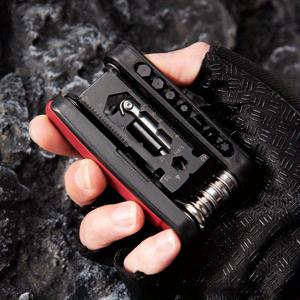 TEMU 미니 수리 가방 접이식 도구 자전거 MTB 자전거 수리 도구 키트 렌치 멀티 도구 자전거 키트 수리