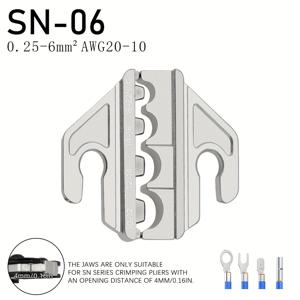 TEMU 전문 전기공의 압착 도구 키트 - 니켈 도금 합금강, 4mm 폭 슬롯 잇대 압착용 - SN-02C, 03H, 06, 06WF, 58B, 2549, 2546B
