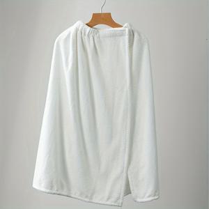 TEMU 럭셔리 웨어러블 목욕용 수건 - 매우 흡수력, 빠른 건조 및 부드러운 마이크로파이버, 280gsm, 현대적인 체크 디자인, 욕실 및 스파용, 쉬운 관리, 목욕용 수건, 스파 필수품, 우아한 수건, 빠른 건조 재질, 세탁용 수건|샤워가운