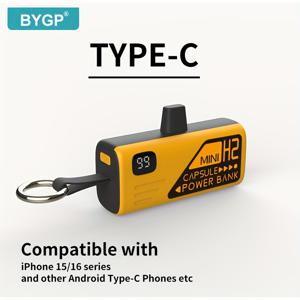 TEMU 5000mAh 미니 휴대용 충전기, 초소형 배터리 팩 여행용 파워 뱅크 아이폰 15/14/13/12 프로 맥스/아이패드 프로/삼성 , 비상용 파워 포켓 충전기, 휴대폰 백업 배터리 팩, 선물|보조배터리|보조배터리20000