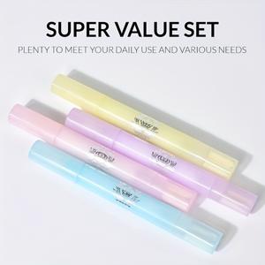TEMU 네일 폴리시 코레クション 펜, 네일 폴리시 리무버 펜 세트 4개, 네일 엣지 청소 및 교정에 적합, 네일 아트에 적합.