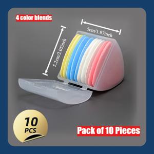 TEMU 10-in-1, 10개, 멀티 컬러 와이퍼 칠판 세트, 수제 옷 디자인 마킹, 마스터 타이러 칠판, 디자인 드로잉 도구로 가장 좋은 선택