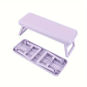 TEMU 1pc 접이식 아크릴 네일 팔걸이, 휴대용 매니큐어 손 지원 베개, 네일 기술자 손목 스탠드, 필수 샬롱 테이블 액세서리, 네 가지 색상 옵션