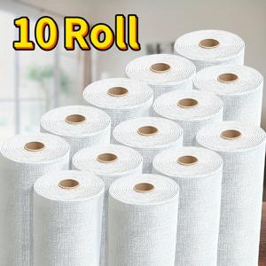 TEMU 10롤 3D 폼 벽지 스티커 - 자가 접착식 텍스처드 벽 패널, 거실·주방·침실·사무실용 리무버블 비닐 홈 데코, 쉬운 설치 및 세척, 무봉제 패턴 매칭, 내구성 있는 실내 디자인 소재, 인테리어 디자이너를 위한 룸 메이크오버