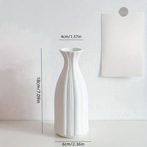 TEMU 현대식 세라믹 화분 - 드라이 플라워용, 노르딕 스타일, 거실, 사무실, 침실 장식 등에 완벽 - 이상적인 선물