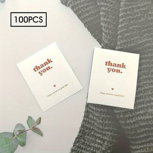 TEMU 40개, 100개, 또는 300개의 팩으로 THANK YOU 접착 라벨, 다용도 선물 포장 장식 라벨, 상자 밀봉 라벨, 상업용 제품 포장 라벨, 선물 상자 장식 가방 포장 라벨, 생일과 결혼 파티 장식에 완벽합니다.