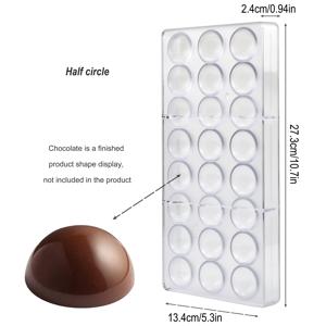 TEMU BPA 프리 플라스틱 초콜릿 몰드 세트 - 다양한 모양의 폴리카보네이트 초콜릿 캔디 제작 도구, 하트, 계란, 바, 다이아몬드 모양의 무스, 젤리, 캔디, 트러플 - 부활절, 추수감사절, 발렌타인 데이, 어머니의 날 및 7월 4일에 적합
