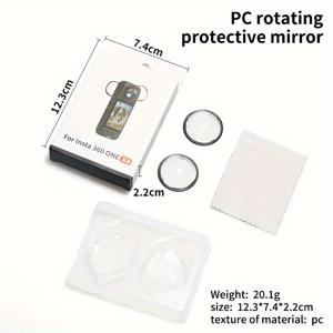 TEMU Insta360X4 PC 소재의 스포츠 카메라용 보호 렌즈