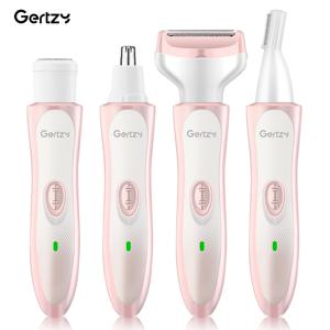 TEMU 다기능 여성용 전동 면도기 - 사적 부위, 눈썹, 코, 다리, 겨드랑이용 - 휴대용 비키니 트리머 - USB 충전식 - 부드러운 면도, 아버지의 날 선물