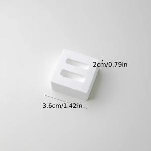TEMU 석고 화이트 링 디스플레이 스탠드 주얼리 홀더 보관 창의적 액세서리 사진 소품 - 1개 유럽 스타일 석고 트레이, 반지 및 귀걸이용 다기능 사용 촬영 소품 주얼리 정리판, 발렌타인데이, 크리스마스, 새해 선물, 반지와 귀걸이 전시 장식 거실 정리대