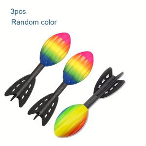TEMU 1/2/3pcs 폼 스피럴 던지기 장난감 - 작은 로켓, 미사일, 총알, 내구성 있는 안전 샌드백 세트, 11.42 인치, 해변, 잔디, 파티 게임용으로 아름다운 야외 놀이, 배터리가 필요하지 않습니다, 파티 게임 액세서리 | 생생한 폼 장난감 | 내구성 있는 놀이 아이템, 해변 액세서리