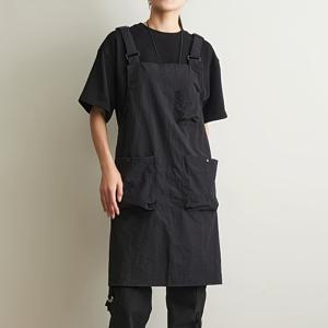 TEMU 1개 조절 가능한 3포켓 작업 앞치마 - 내구성 강한 나일론, 통기성 좋은 다용도 (펫 그루밍, 바베큐, 타투 , 주방 및 가정용) - 세련된 솔리드 컬러 디자인, 실용적인 수납 포켓