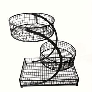 TEMU 1개 조립 불필요한 경량 금속 화장품 정리대 - 3단 페인트 처리 욕실용 선반, 립스틱· 제품·메이크업 브러쉬 보관 가능 - 공간 절약형 싱크대 및 캐비닛 수납 선반