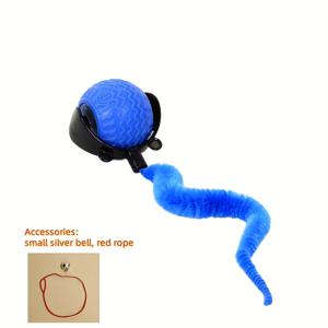 TEMU 자동 고양이 장난감 공, 원격 제어 - 실내 고양이용 자체 엔터테인먼트 롤링 공 장난감, USB 충전식, 다중 모션 모드, 내구성 있는 플라스틱 및 금속 발톱 디자인, 고양이 장난감 공, 애완 동물 진정, 재미있는 디자인, 튼튼한 구조