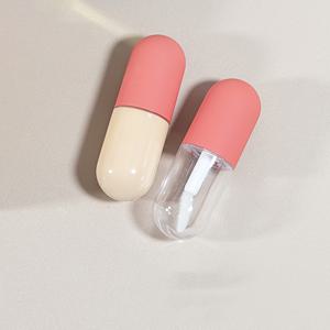 TEMU 여행용 4.5ml/0.15oz 립글로스 & 파운데이션 캡슐 병 - 휴대용, 무향성 플라스틱 화장품 및 샘플 용기