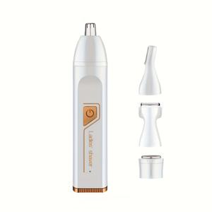 TEMU 4-in-1 다기능 전기 제모기 세트 여성용 - USB 충전식 리튬 배터리, 휴대용, 부드러운, 비키니 트리머 머리카락, 눈썹, 코, 얼굴, 다리용 - 어머니의 날을 위한 이상적인 선물