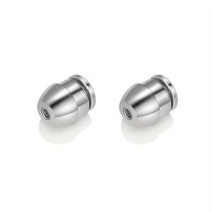 TEMU 1 쌍의 하이퍼알러지성 잠금 귀걸이 백, 0.6-0.8mm 포스트용 안전 스타드 백, 푹신한 귀에 적합, 보석 제조용 발견