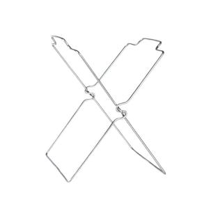 TEMU 스테인리스 스틸 플라스틱 백 홀더 - 접이식 주방 카운터 정리대, 휴대용 다중백 보관 스탠드, 내구성 강한 금속 디자인 & 공간 절약형, 쉽게 접근 가능한 주방 수납, 견고한 구조, 방청 소재, 컴팩트 오거나이저, 작은 공간 생활용