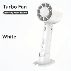 TEMU 휴대용 미니 휴대용 선풍기 1개, USB 충전식 배터리 포함, 세 가지 조절 가능한 속도 설정, 베이스가 스탠드로 사용할 수 있는 제품, 개인용, 가정용, 야외 여행, 캠핑에 적합, 휴일 선물로 좋습니다.|캠핑선풍기