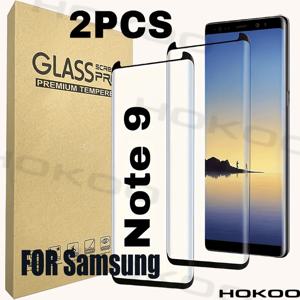 TEMU 2pcs HD 강화 유리 스크린 보호대 for galaxy Note 9/8 - 초고정밀, 긁힘 방지, 설치가 쉬움, 지문 방지, 전체 보호, for Galaxy S8/S8+/S9/S9+/S10용 스크린 보호대