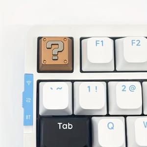 TEMU 금속 기계식 키보드 키캡 - 세련된 디자인, 내구성 있는 금속 구조, 밝은 노란색 및 오렌지 옵션, 타이핑을 위한 인간 중심의 편안함, 키보드 액세서리, 타이핑 액세서리, 현대적인 미학, 내구성 있는 구조|키캡|키캡