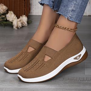 TEMU 새로운 메쉬 홀로우 슈즈, 미끄럼 방지, 내마모성, 편안한 캐주얼 슈즈, 패션, 플랫 헤일, 소프트 솔, 4계절에 적합, 가죽 상단, 밑창 및 인솔, 단색, 가벼움, 캐주얼 슈즈|통기성 있는 메쉬 디자인|소프트 솔 슈즈