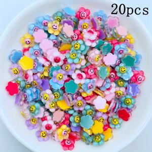 TEMU 20/60개 귀여운 네일 아트 장식, 3D 매력 수지 네일 드릴, 여성용 네일 아트 액세서리, 무향