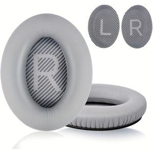 TEMU Bose QuietComfort 35 (QC35) 및 Quiet Comfort 35 II (QC35 ii) 헤드폰용 교체 이어패드 쿠션, 메모리 폼, 추가 두께