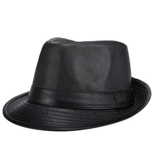TEMU 빈티지 재즈 스타일 남성 피에다 하트 - 레트로 인조 가죽, 통기성, 손세탁 전용, 프릴 엣지 디자인 - 아버지를 위한 이상적인 선물, 노인에게 따뜻함과 편안함을 제공하는 아버지 하트