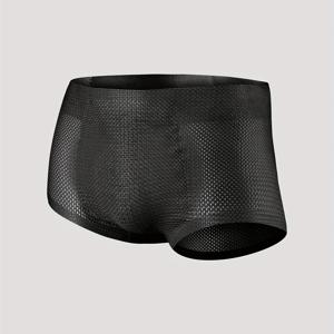 TEMU 남성용 슬리밍 쉐이퍼 박서 브리프 - 통기성 메쉬, 비침 방지, 복부 컨트롤 및 엉덩이 리프팅을 위한 컨투어 디자인, 베이지