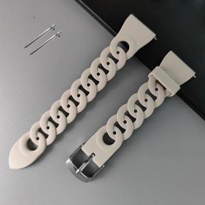 TEMU 삼성 4/4 클래식/5 프로/액티브 2/3/기어 S3/아마존 피프/비프용 20mm 22mm 실리콘 시계 스트랩, 화웨이 워치 GT 2/2e/3/3 프로/4/5/5 프로용 22mm 고무 팔찌 손목밴드, 게린/레드미 스마트워치 액세서리