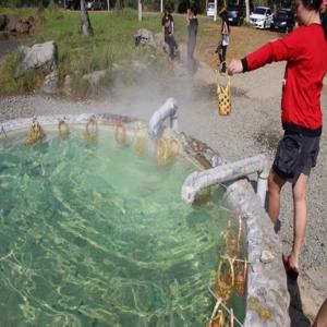 치앙마이 버쌍 우산 마을 & 싼캄팽 온천 반일 단독 택시 투어