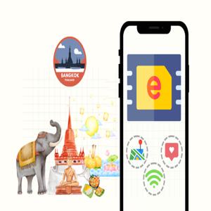 [20% 할인] 태국 로컬 TRUEMOVE 5G/4G 고속 무제한 데이터 eSIM