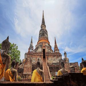 우리 일행끼리 즐기는 아유타야 선셋 투어